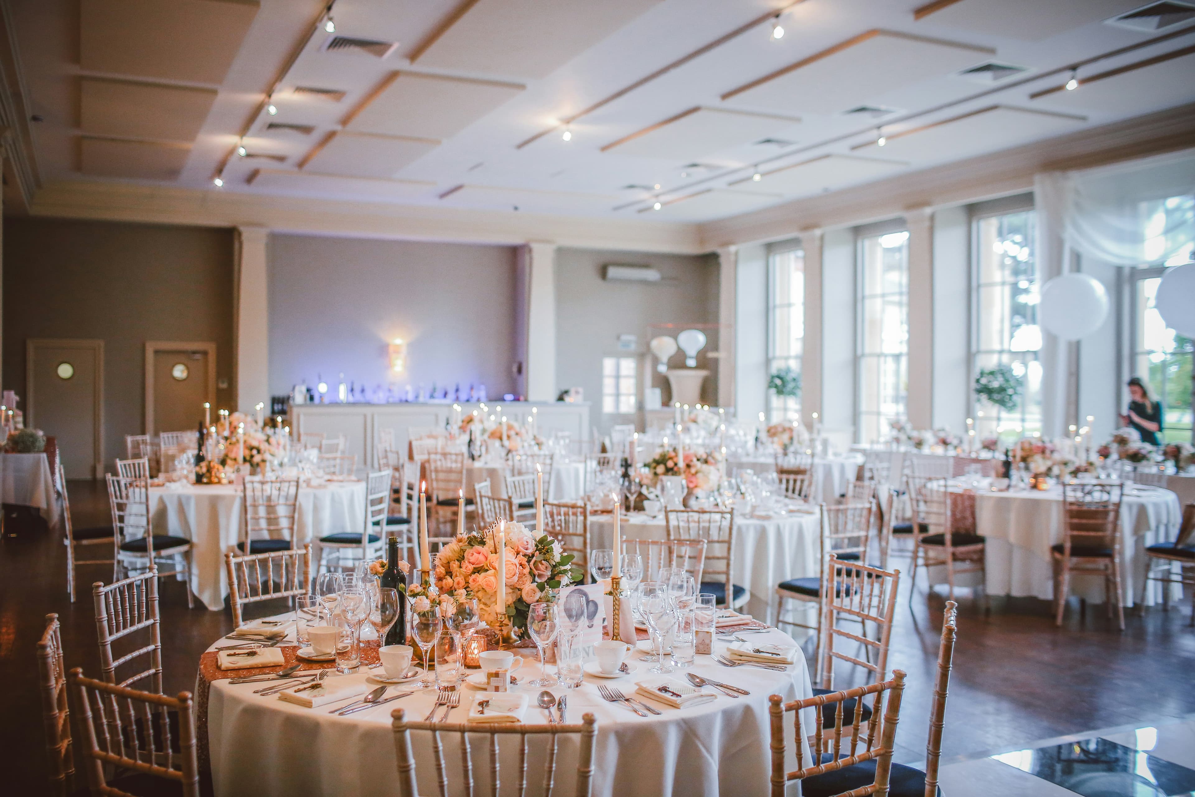 Elegant wedding hall
